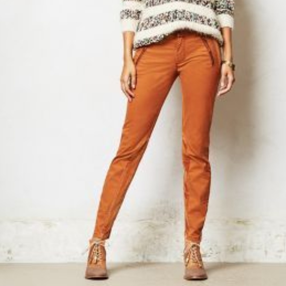 Anthropologie Pilcro Picardy Jodhpur Skinny Pants